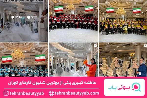 بهترین شنیون کار تهران
