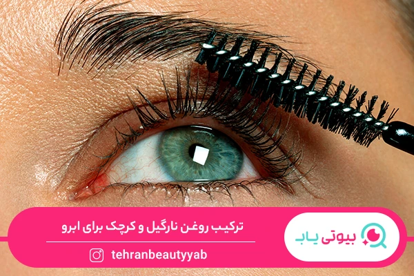 فواید روغن کرچک برای ابرو