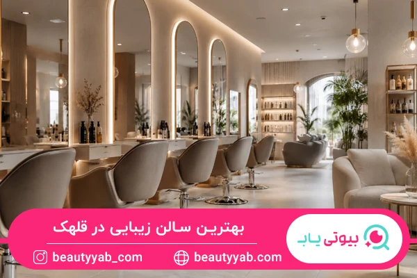 بهترین سالن زیبایی در قلهک